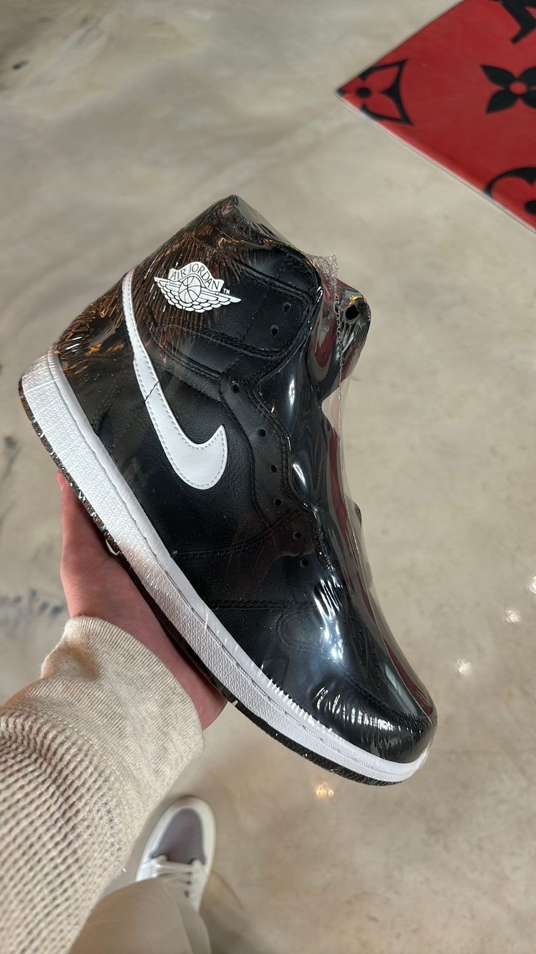 Jordan 1 ying yang black