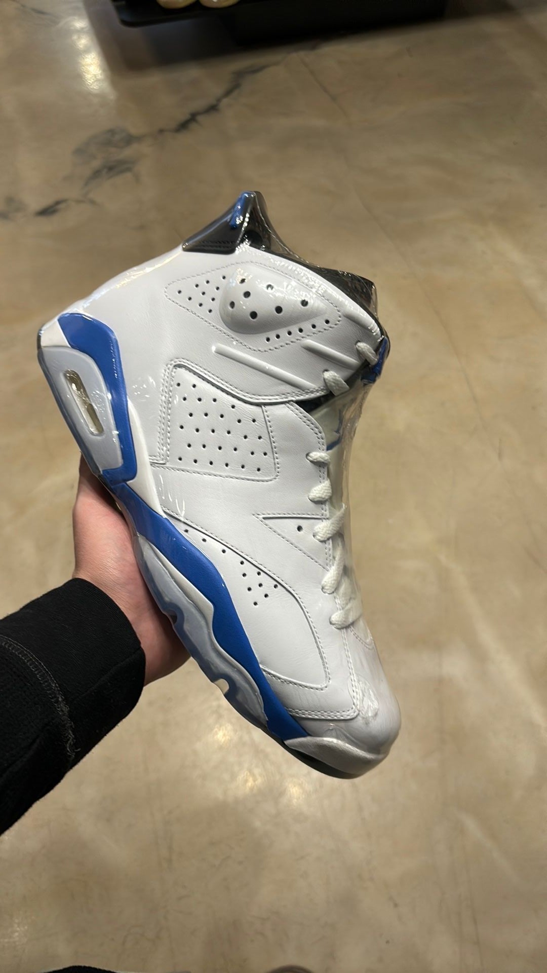 Jordan 6 sport blue 2014