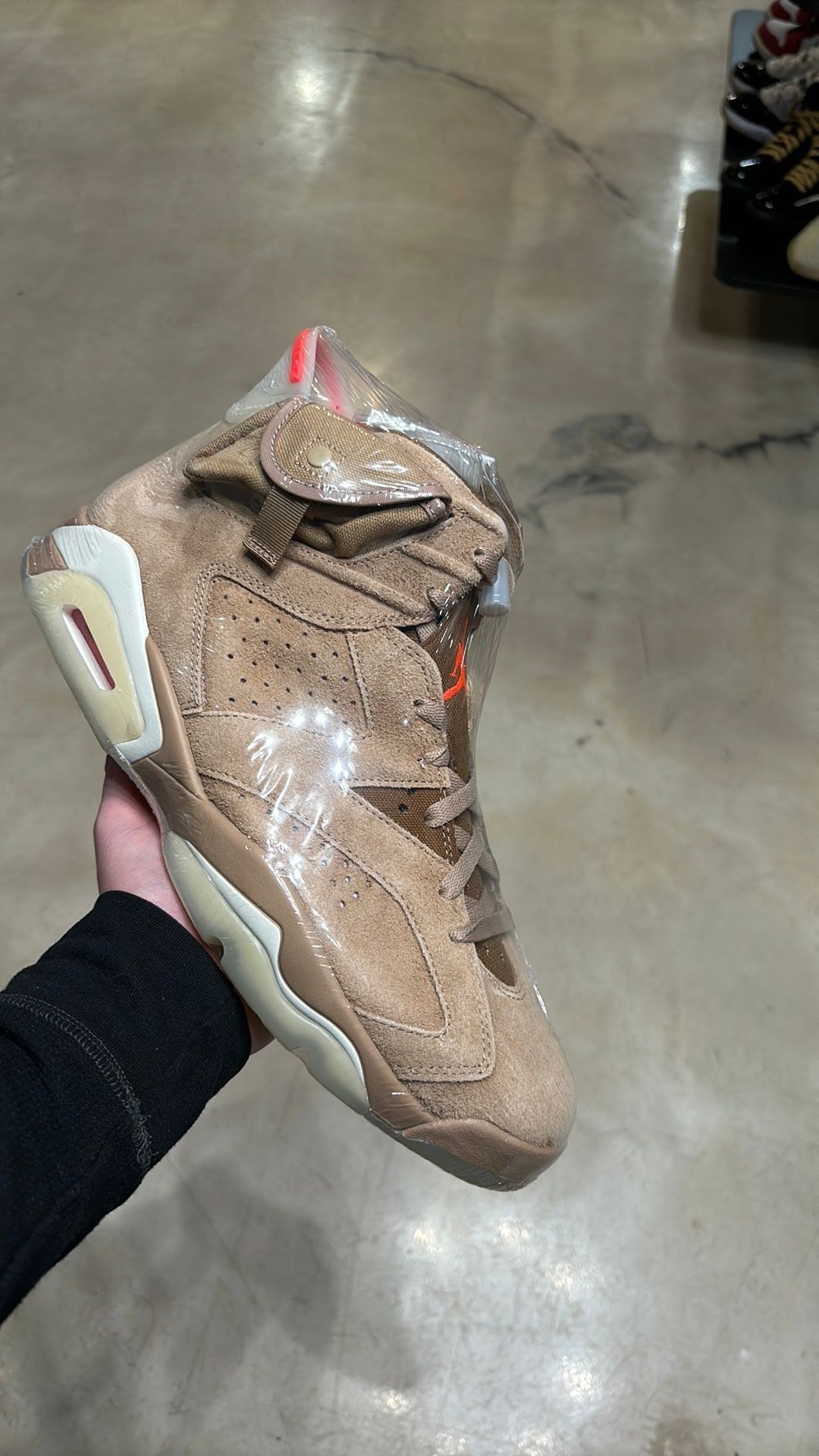 Jordan 6 travis scott khaki