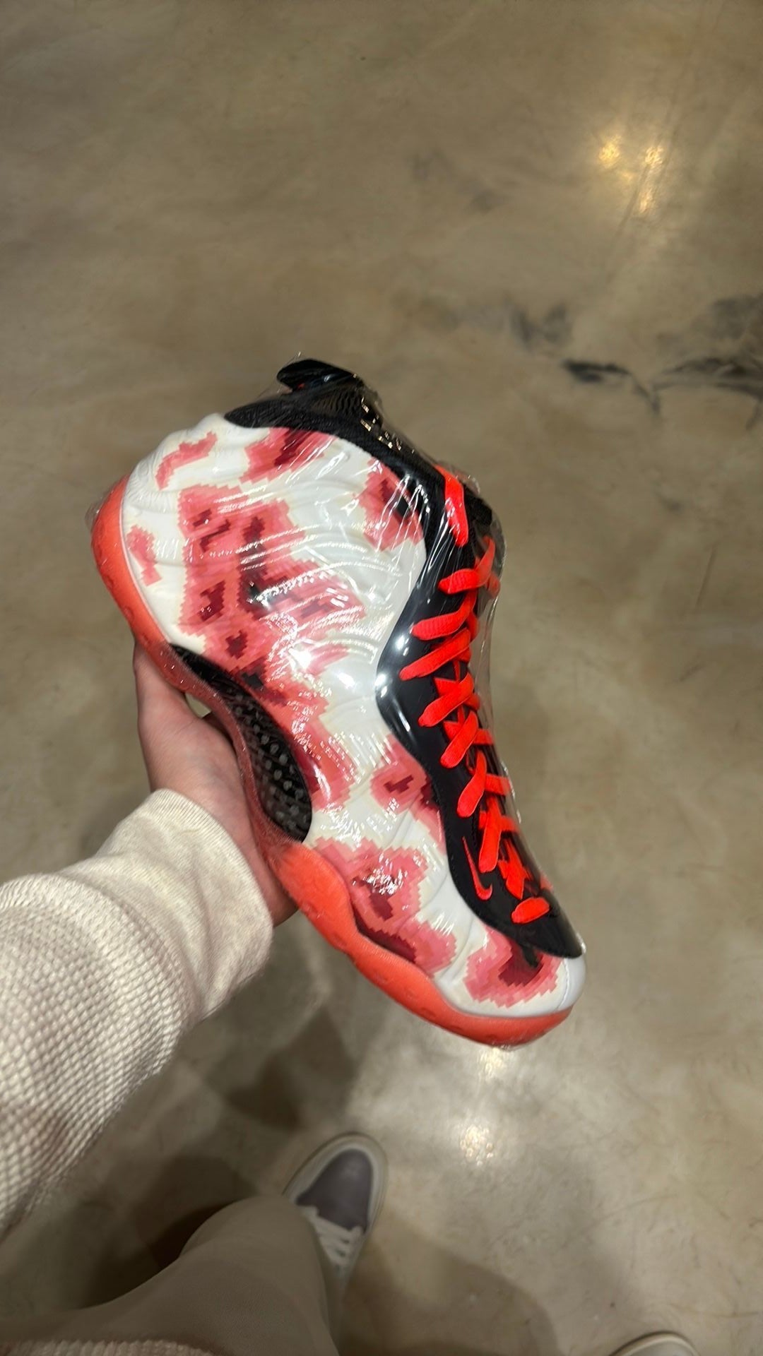 Nike foamposite thermal map