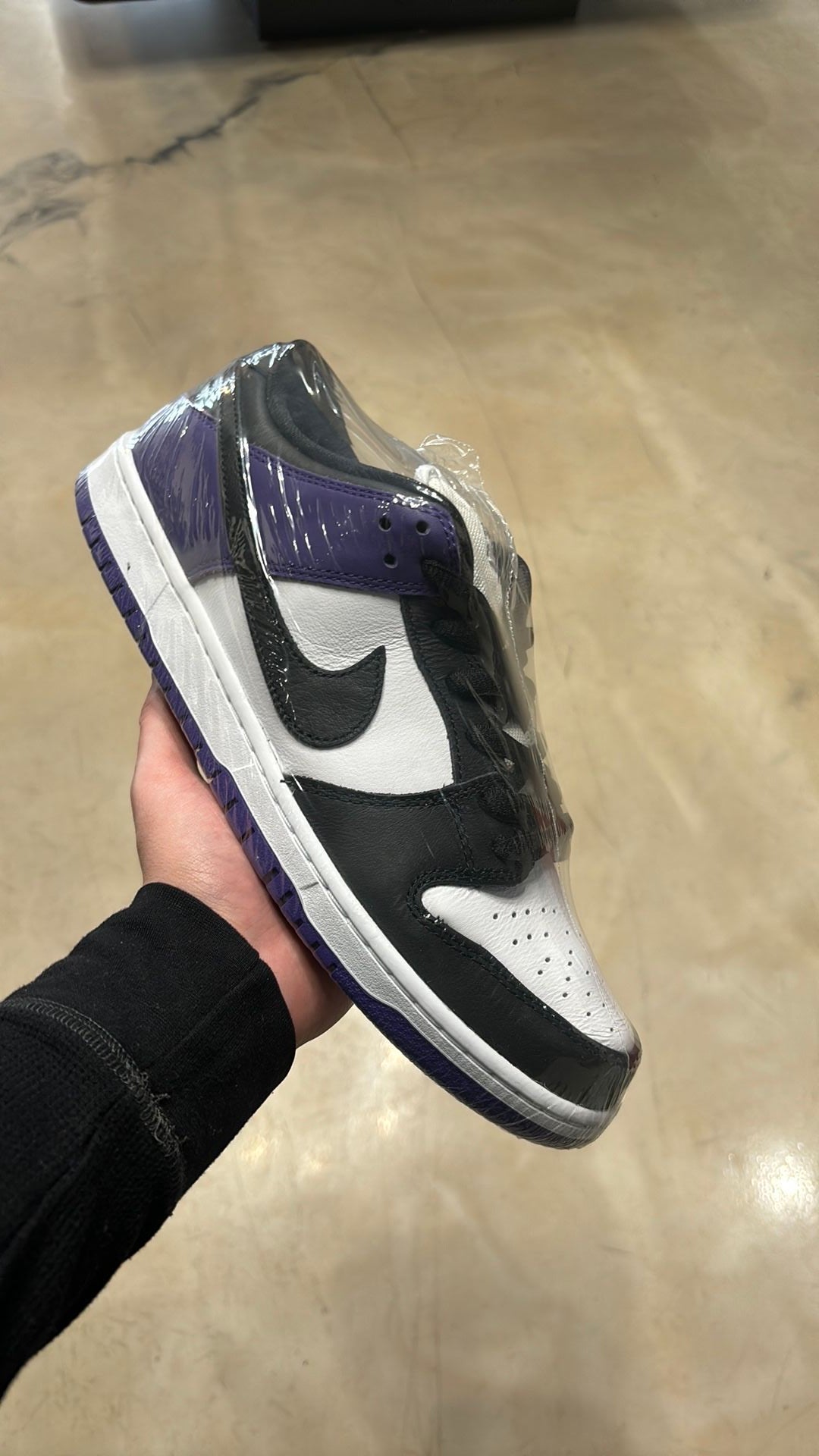 Nike sb low court purple