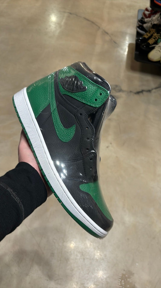 Jordan 1 high pine green black
