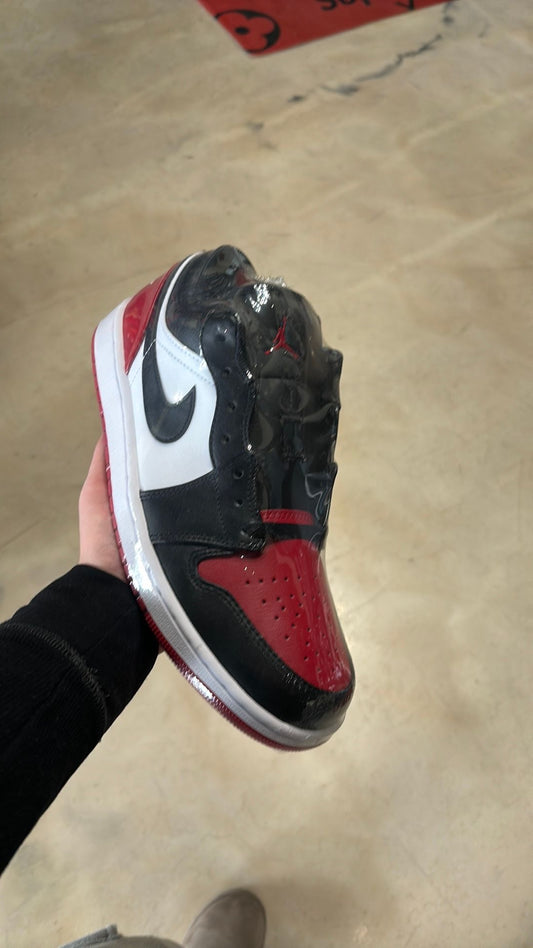 Jordan 1 low bred toe 2.0