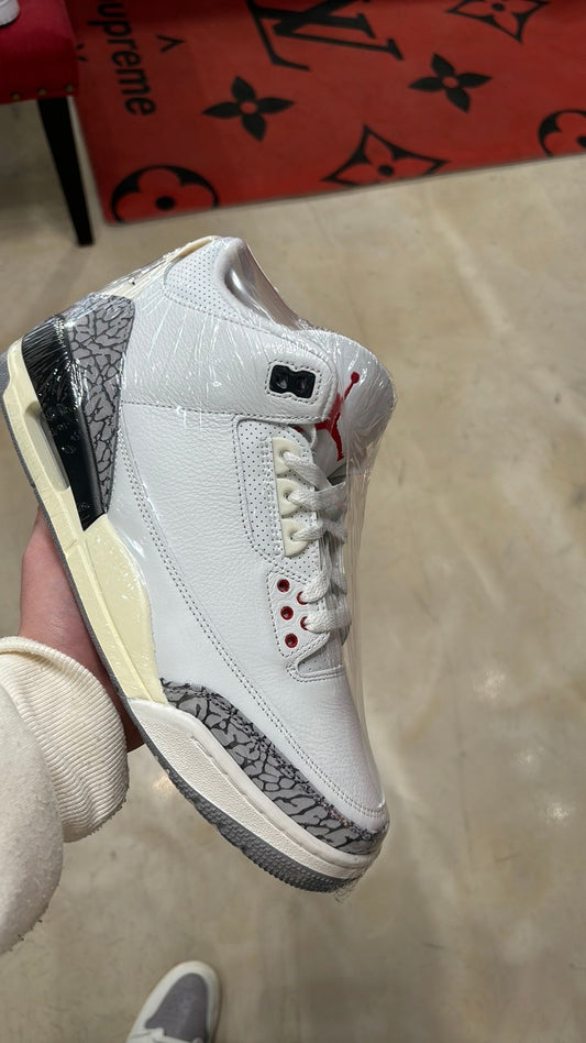 Jordan 3 white cement reimagined