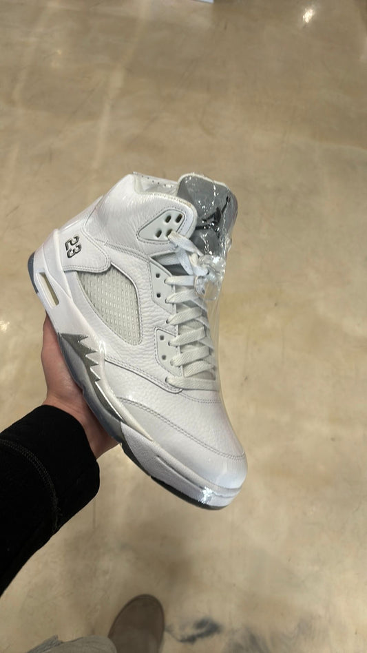 Jordan 5 white metallic 2015