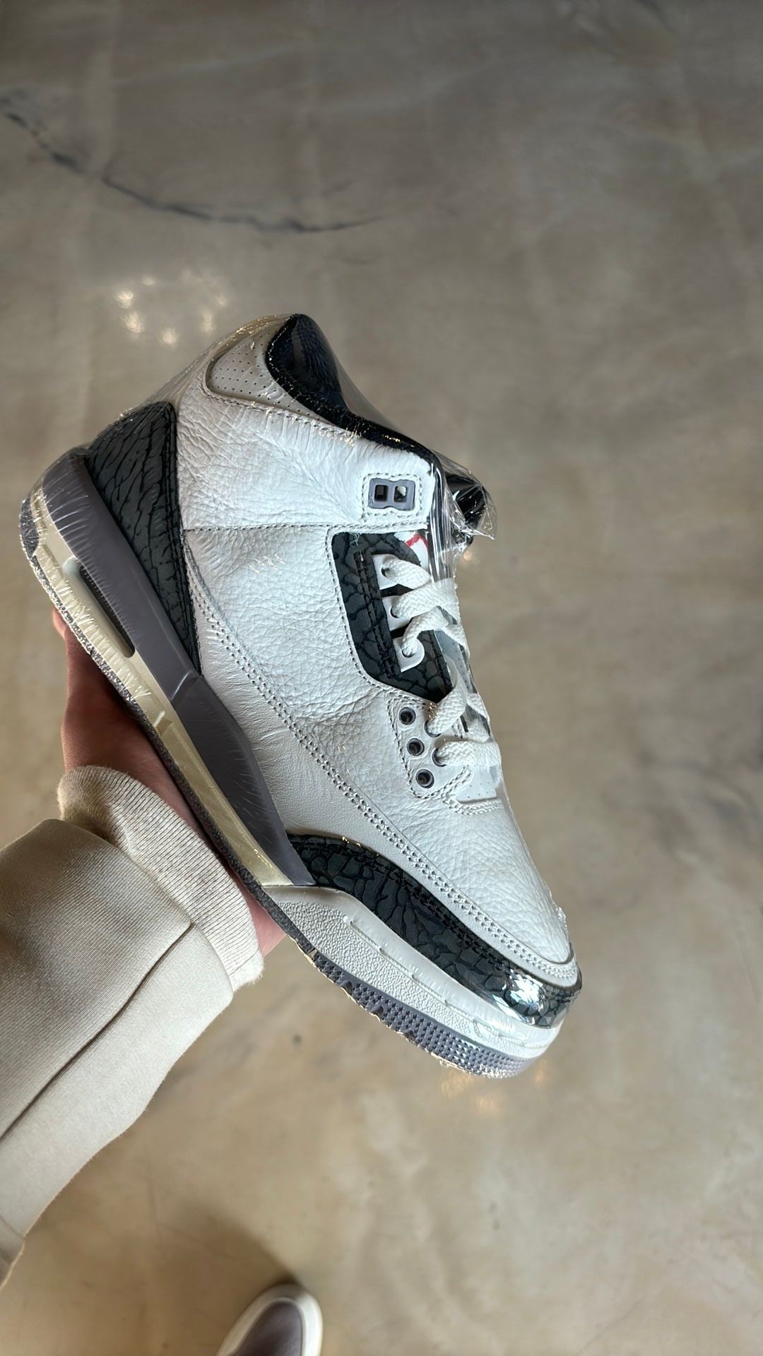 Jordan 3 fire red denim