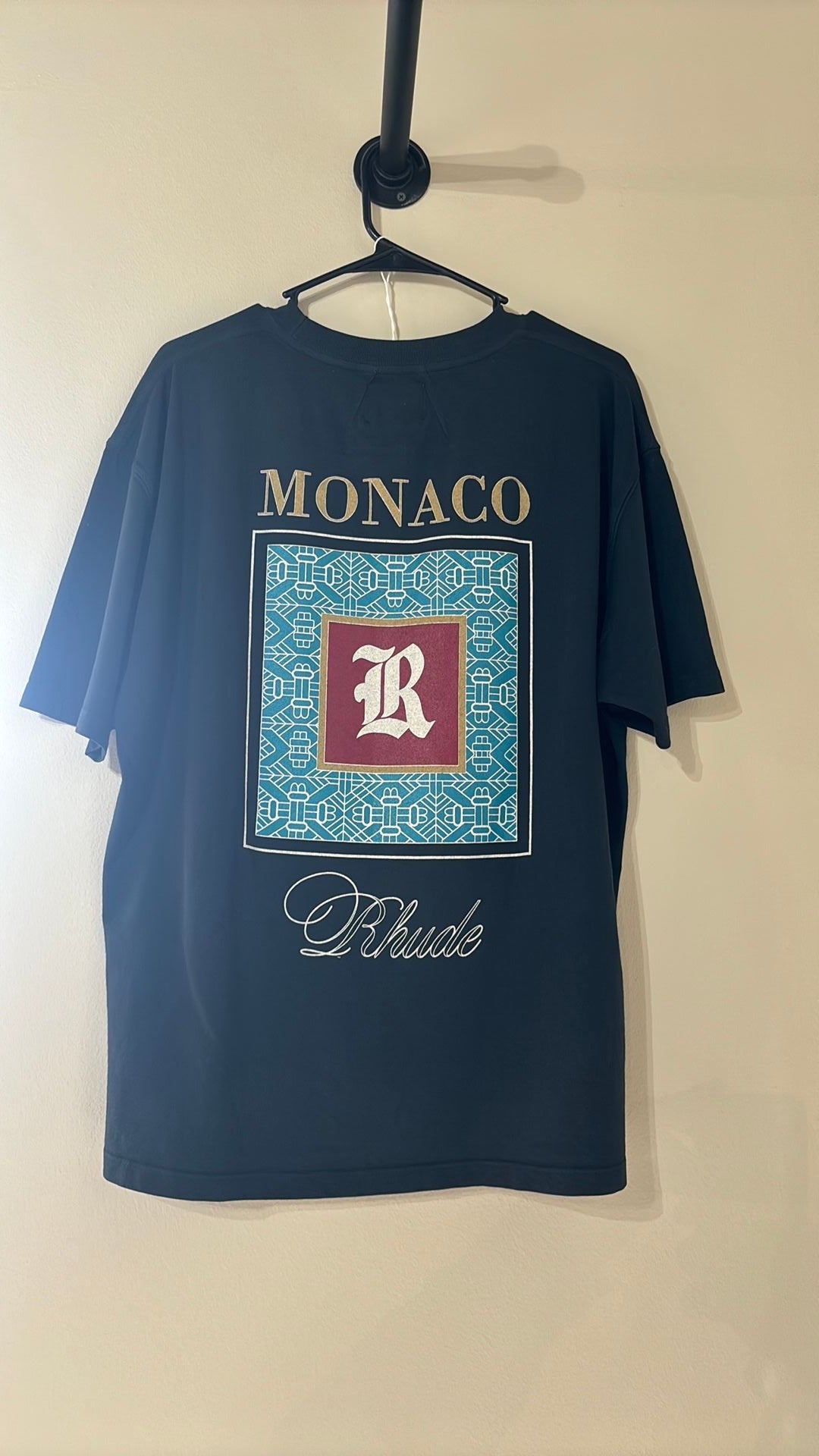 Rhude x Monaco t shirt sz medium
